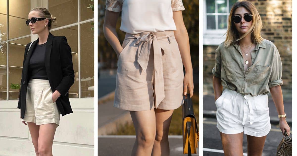 Accessories to Enhance Your Linen Shorts Outfit