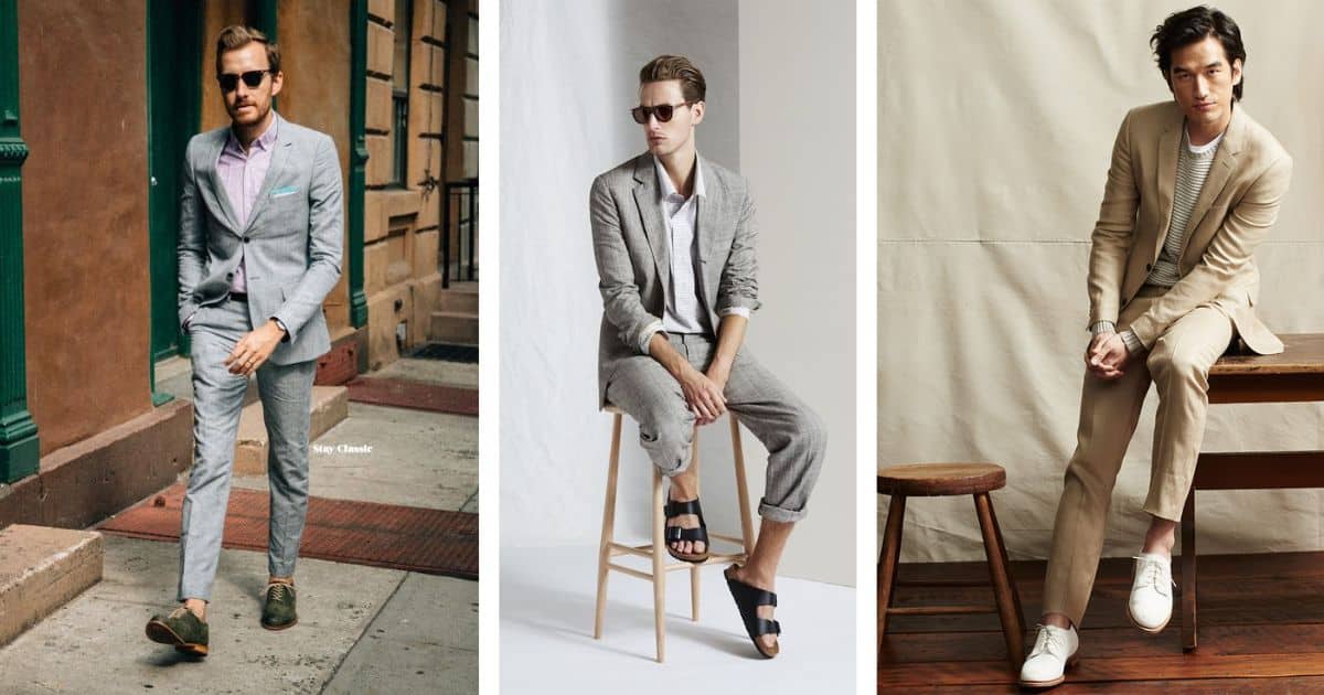 Complement the Linen Suit