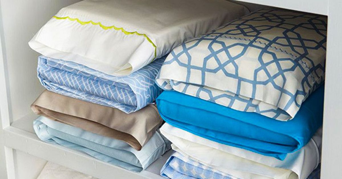 How to Fold Linen for Storage