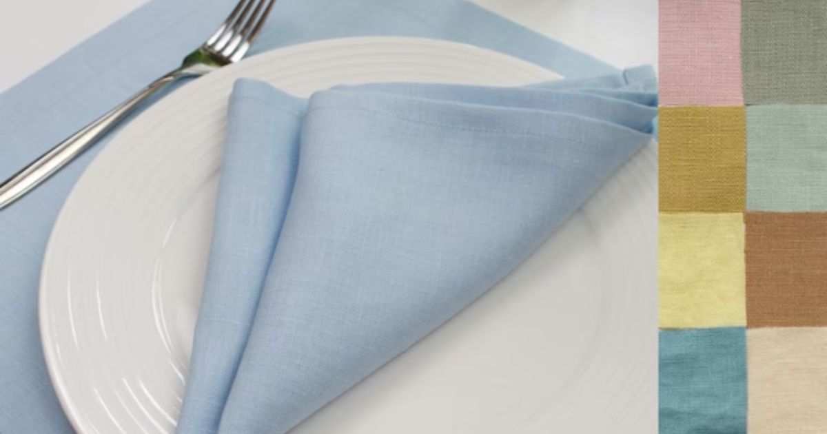 Linen Napkin Folding Tips