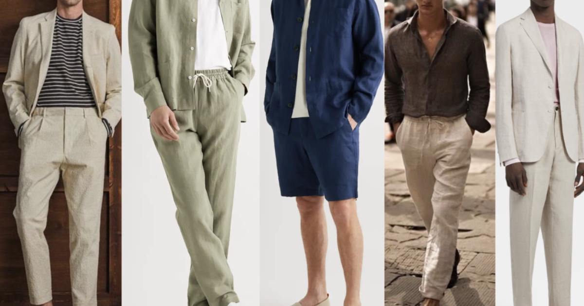 Popular Types of Men's Linen Clothing
