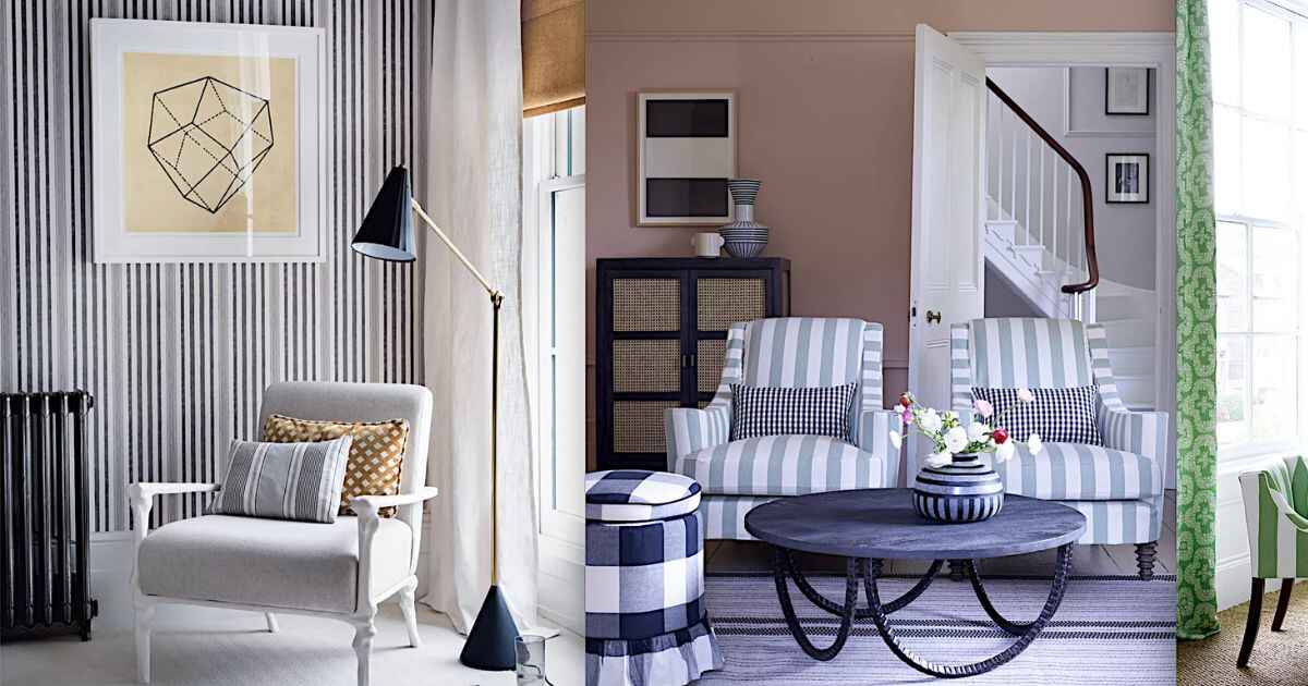 Transforming Spaces with Striped Linen Furnishings